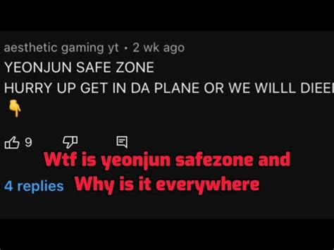 NorthernRedCardinal • 7 mo. . What is yeonjun safe zone